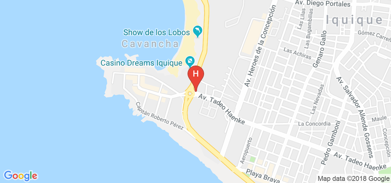 Google Maps for Terrado Cavancha Iquique